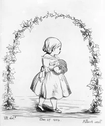 Victoria, The Princess Royal, engraved by Prince Albert